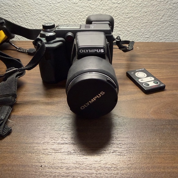 Olympus Black Digital Camera with Remote